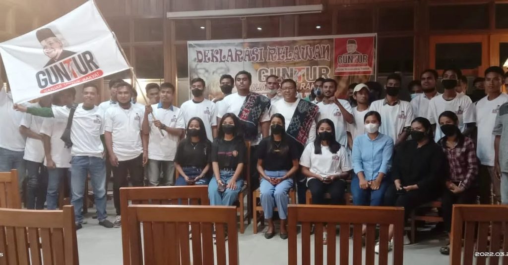 Wow Keren, Relawan Ganjar Untuk Rakyat (GUNTUR) Deklarasi di NTT