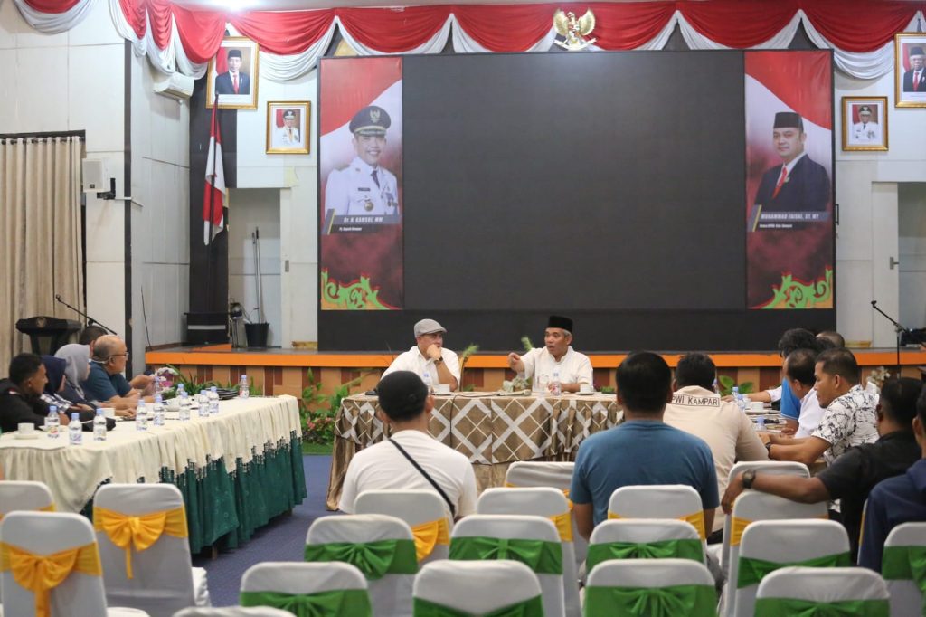 Dalam Rangka HPN 2023, PWI Riau Silaturahmi Perdana ke Pj Bupati Kampar Kamsol