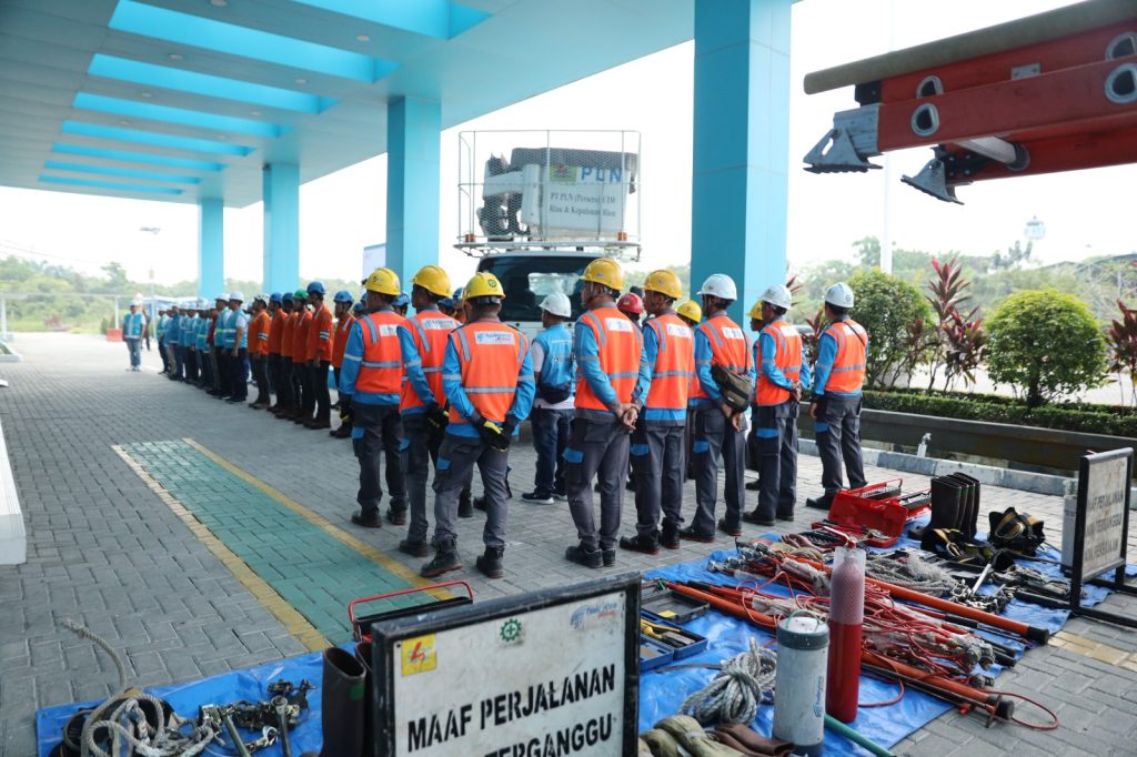 Pastikan Kesiapan Pasokan dan Keandalan Listrik Jelang Idul Fitri 1444 H, PLN UID RKR Gelar Apel Siaga