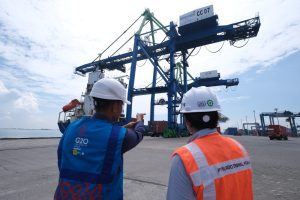Potret Terminal Petikemas New Makassar, Green Port Berbasis Listrik PLN Yang Hemat Biaya Operasional