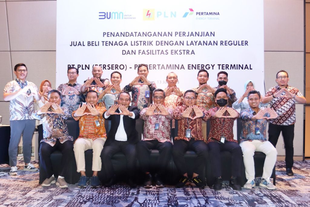 Kolaborasi Makin Kuat, PLN Pasok Listrik 3,465 MVA untuk PT Pertamina Energy Terminal di Pulau Sambu