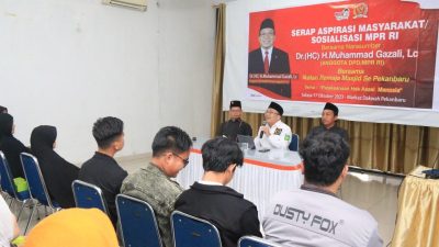 Angkat Isu Palestina, Senator Riau Buya Gazali Sosialisasi MPR RI Terkait Hak Asasi Manusia