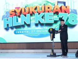 HLN Ke-78, Presiden Jokowi Beri Selamat ke PLN, Berpesan untuk Wujudkan Ketahanan Energi hingga Menerangi Pelosok Negeri