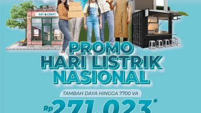 Berakhir 30 November, Sudah Puluhan Ribu Pelanggan PLN Nikmati Promo Tambah Daya Spesial HLN Ke-78