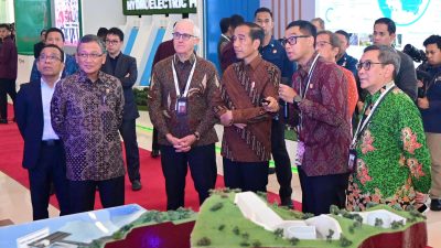 Presiden Jokowi Groundbreaking Pembangunan PLTS PLN 50 MW di IKN Nusantara, Hadirkan 100% Energi Bersih