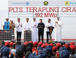 Presiden Jokowi Resmikan PLTS Terapung Cirata 192 MWp, Terbesar di Asia Tenggara