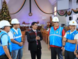 Siaga Kelistrikan Nataru,General Manager PLN UID RKR Tinjau Langsung Kesiapan Pasokan Listrik Gereja di Kota Pekanbaru