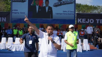 Pimpin Kampanye Akbar, Markarius Anwar Yakin AMIN Menang 70% di Riau