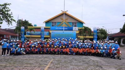 Komitmen Wujudkan _Zero Accident_, PLN UID Riau & Kepri Gelar Apel Bulan K3 Nasional