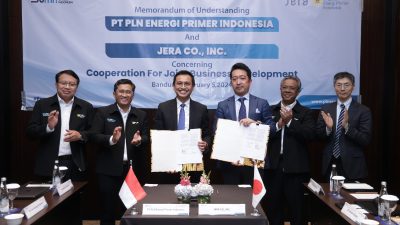 PLN Gandeng Perusahaan Jepang Kembangkan Bisnis Energi Primer dari Gas hingga Hidrogen Hijau