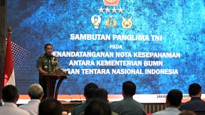 PLN Dukung Sinergi Kementerian BUMN dan TNI, Maksimalkan Sumber Daya Hingga Pengamanan Aset