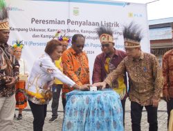 Tembus Akses Menantang, PLN Berhasil Listriki Lima Kampung Di Keerom, Papua