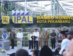 Presiden RI Resmikan Instalasi Pengolahan Air Limbah (IPAL), PLN Pasok Listrik Andal dan Berkualitas