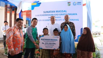 Peduli Kesehatan dan Kesejahteraan Masyarakat, YBM PLN Gelar Khitanan Massal Gratis Bagi 420 Anak Dhuafa di Riau dan Kepulauan Riau
