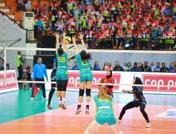 Kembali ke Jalur Kemenangan, Jakarta Electric PLN Tekuk Pertamina Enduro 3-1 di _Final Four_ Proliga 2024