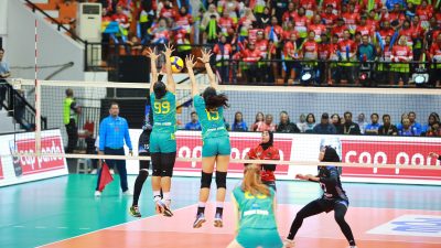 Kembali ke Jalur Kemenangan, Jakarta Electric PLN Tekuk Pertamina Enduro 3-1 di _Final Four_ Proliga 2024