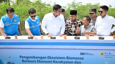 Terus Kembangkan Bahan _Co-Firing_ Biomassa, PLN Bersama Kementan Luncurkan Model Pertanian Terpadu