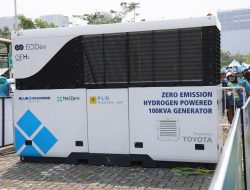 Pertama di Indonesia, Event Lari Electric Run 2024 Bebas Emisi dengan Listrik dari Genset Hidrogen