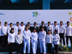 Upacara Peringatan Hari Listrik Nasional ke-79 dan Hari Sumpah Pemuda ke-96 di Pekanbaru Riau Berlangsung Khidmat