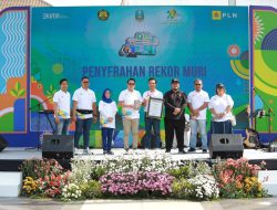 Peringati Hari Listrik Nasional Ke-79, PLN Kembali Pecahkan Rekor MURI Konvoi 2.200 Motor Listrik Terbanyak
