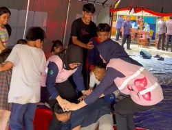 PLN Gelar Pemeriksaan Kesehatan dan Trauma Healing Bagi Korban Bencana di Sukabumi