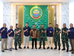 Kolaborasi dan Koordinasi Kelistrikan Nataru 2024/2025, GM PLN UIDRKR Silaturahmi dengan Danrem 031 Wira Bima