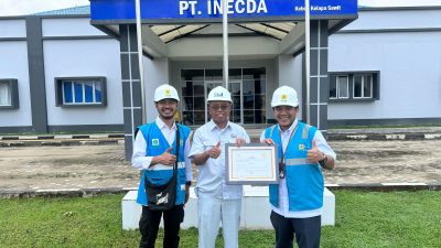 PLN Suplai Listrik Hijau, PT Inecda Plantation Serap 592 Unit REC