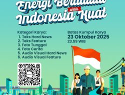 Ajang PLN Journalist Awards 2025 Dibuka, Apresiasi untuk Pewarta Penggerak Literasi Energi Nasional