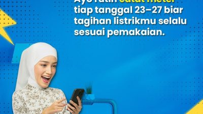 PLN Permudah Pelanggan Pasca Bayar Lewat Fitur SwaCAM untuk Catat Meter Mandiri