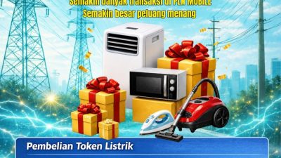 PLN Perkuat Transaksi Digital Pelanggan melalui Program TOKCER PLN Mobile