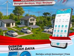 PLN Hadirkan Program “MEiLAJU Lebih Terang”, Promo Tambah Daya Diskon 50 Persen