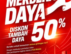 PLN Hadirkan Promo “Merdeka Day”, Diskon Tambah Daya 50% Lewat PLN Mobile